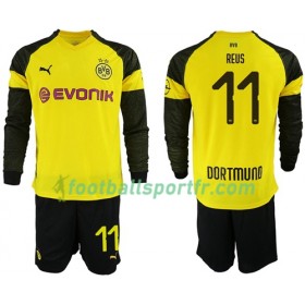 Tenue Borussia Dortmund Reus 11 Enfant Domicile 2018-2019 Maillot de Foot ML